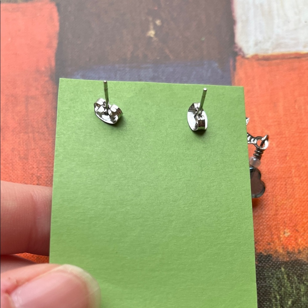 Unique dangle earrings - Picture 2 of 5